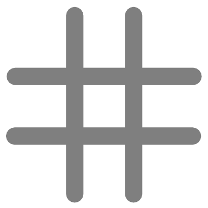 Download free grey square line icon
