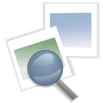 Download free photo magnifying glass icon