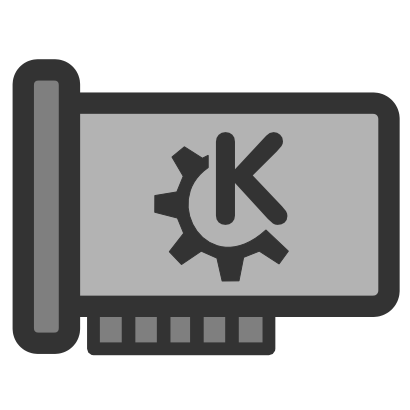 Download free grey rectangle kde icon