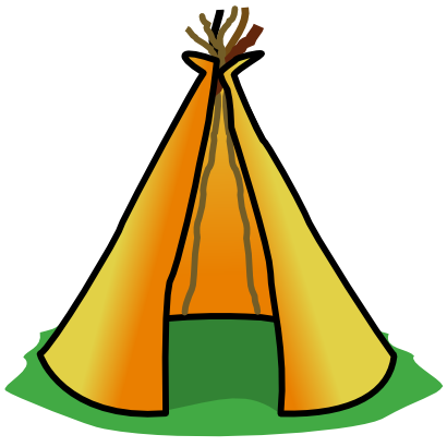 Download free house tent tipi icon