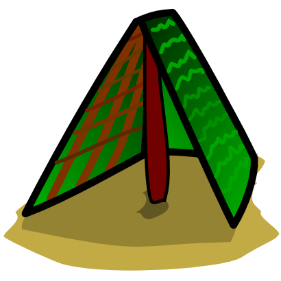 Download free house tent hut icon