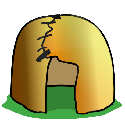 Download free house tent hut icon