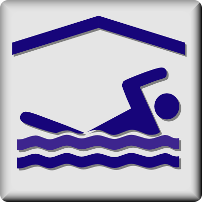 Download free house human sport pool icon