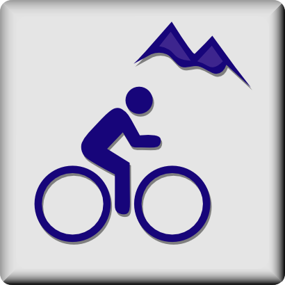 Download free human bike sport mountain icon