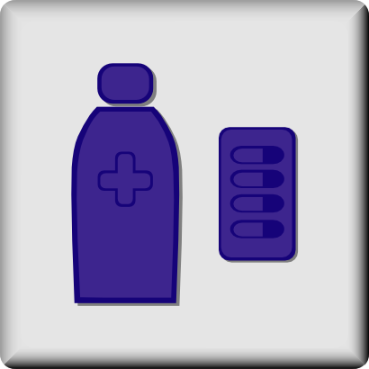 Download free bottle drug icon
