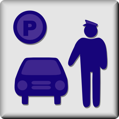 Download free human transport parking car icon