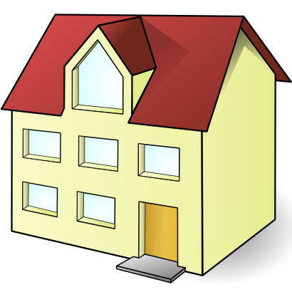 Download free house window tenement icon