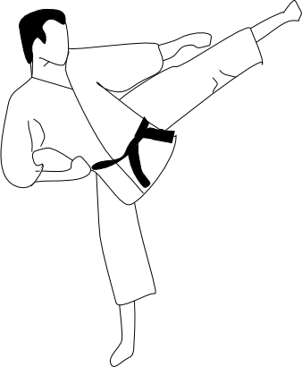 Download free belt human sport icon