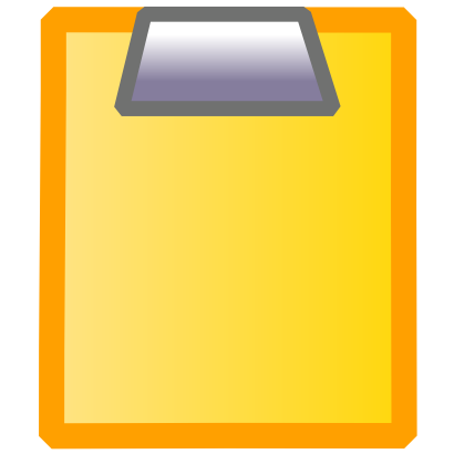 Download free orange sheet icon