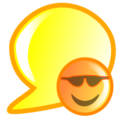 Download free yellow orange sun smiley icon
