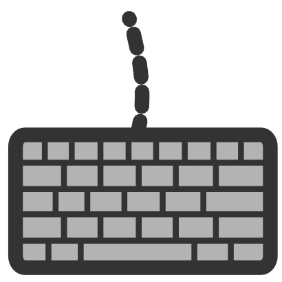 Download free fingerboard keyboard icon