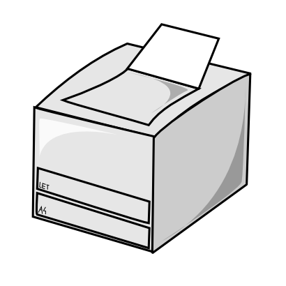Download free sheet printer photocopier icon