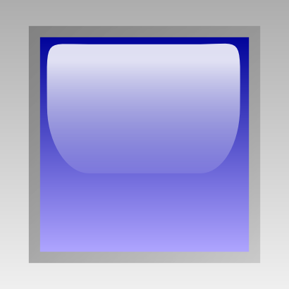 Download free blue square icon