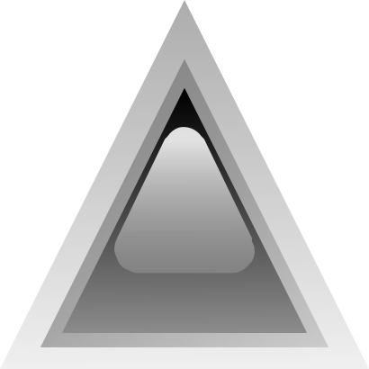 Download free grey triangle icon