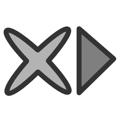 Download free grey arrow cross icon