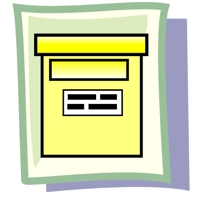 Download free letter box icon