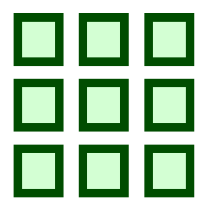 Download free green square mathematical icon