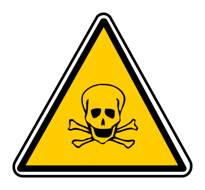 Download free orange head triangle dead danger icon