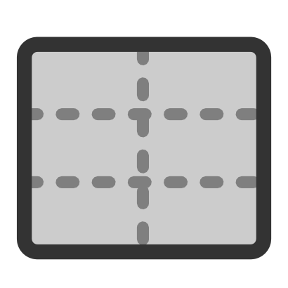Download free grey square icon