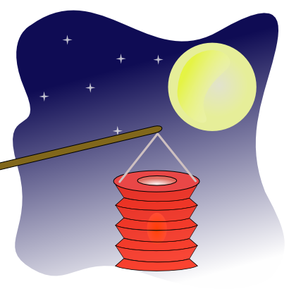 Download free light star moon sky lamp icon