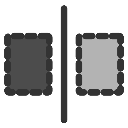 Download free grey stroke rectangle icon