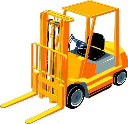 Download free orange tool vehicle transport icon