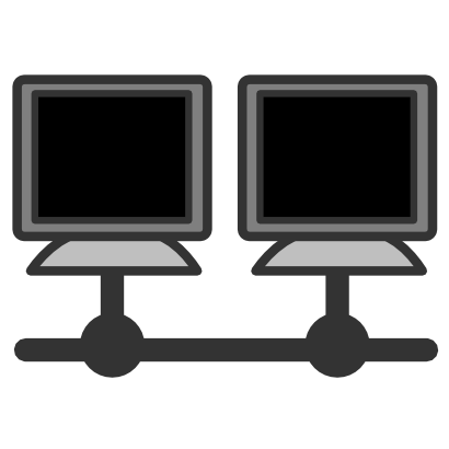 Download free grey computer screen icon