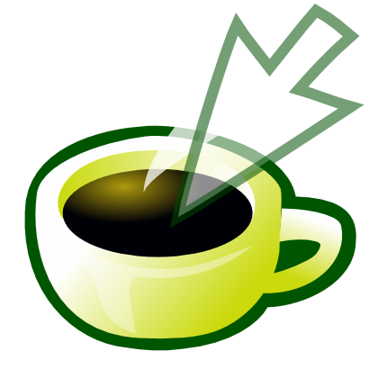 Download free arrow cup coffee icon