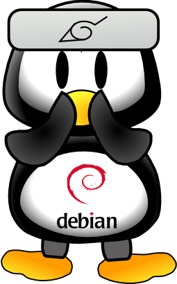 Download free linux debian penguin icon