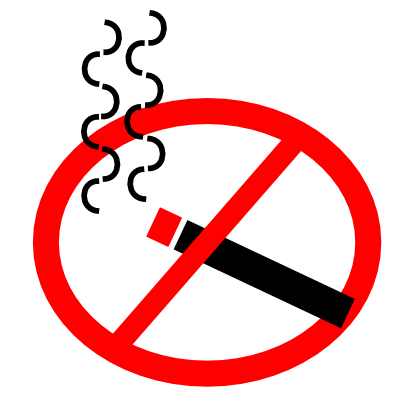 Download free red circle prohibited cigarette smoke icon