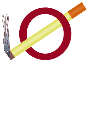 Download free red circle prohibited cigarette smoke icon