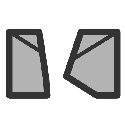 Download free letter grey courier icon