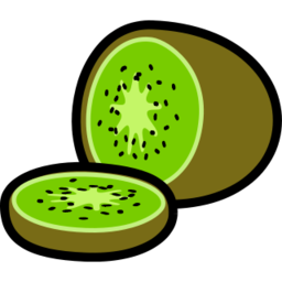 Download free green food kiwi icon