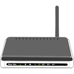 Download free network wireless wifi router wave icon