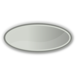Download free grey oval icon