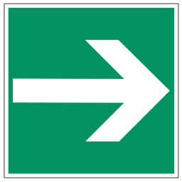 Download free arrow pictogram way right green icon