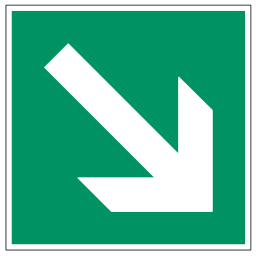 Download free arrow pictogram right bottom green icon