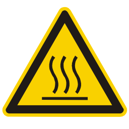 Download free alert triangle information attention temperature heat icon
